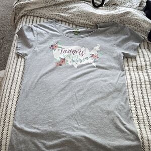 John Deere women's t-shirt  size Large.